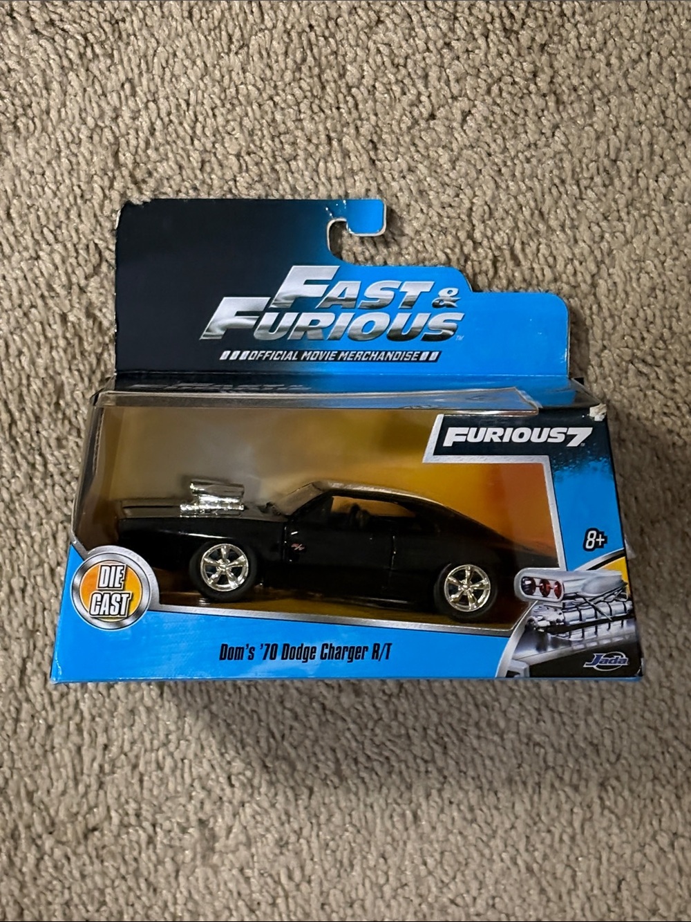 Fast & Furious Die-Cast '70 Dodge Charger R/T - Black